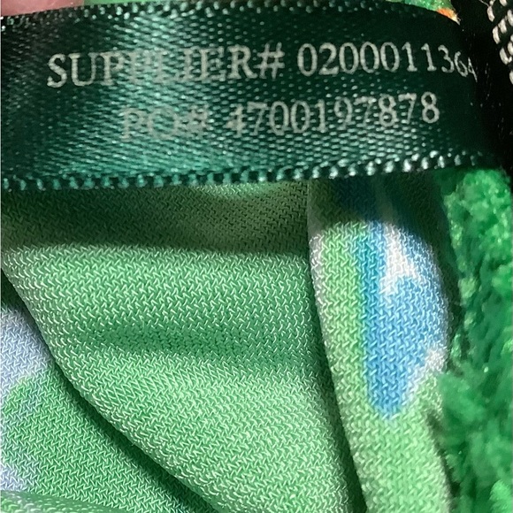 Ralph Lauren Green Floral Blouse Women’s Size 3X - Picture 9 of 13